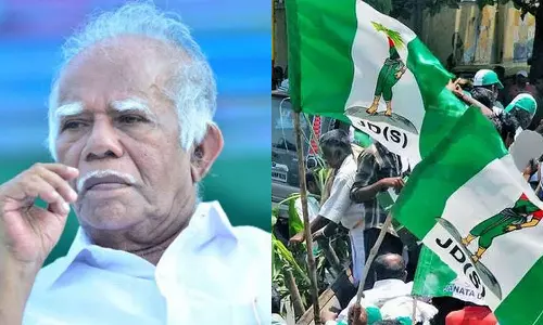 CK Nanu letter to LDF convener as he is the real president of jds