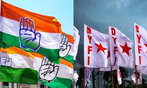 Congress DYFI conflict in Kollam Congress DYFI conflict in Kollam