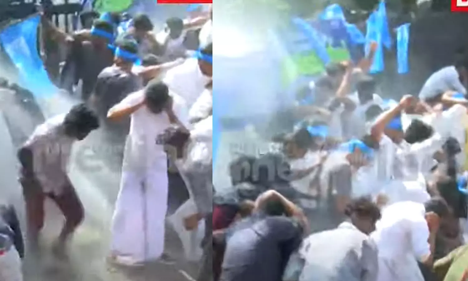 KSU March,breaking news malayalam,കെ.എസ്.യു, KSU March,breaking news malayalam,കെ.എസ്.യു,