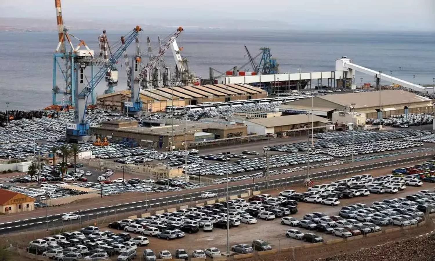 Israels Eilat Port sees 85% drop in activity amid Red Sea Houthi attacks Israels Eilat Port sees 85% drop in activity amid Red Sea Houthi attacks