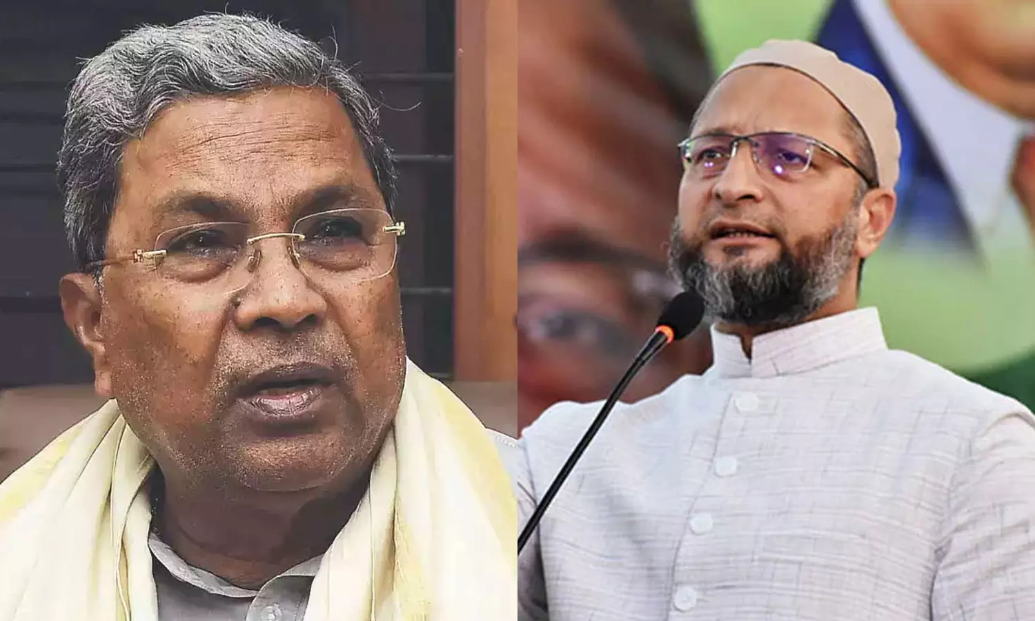 Owaisi slams Siddaramaiah for contemplating remark over Karnataka hijab ban Owaisi slams Siddaramaiah for contemplating remark over Karnataka hijab ban