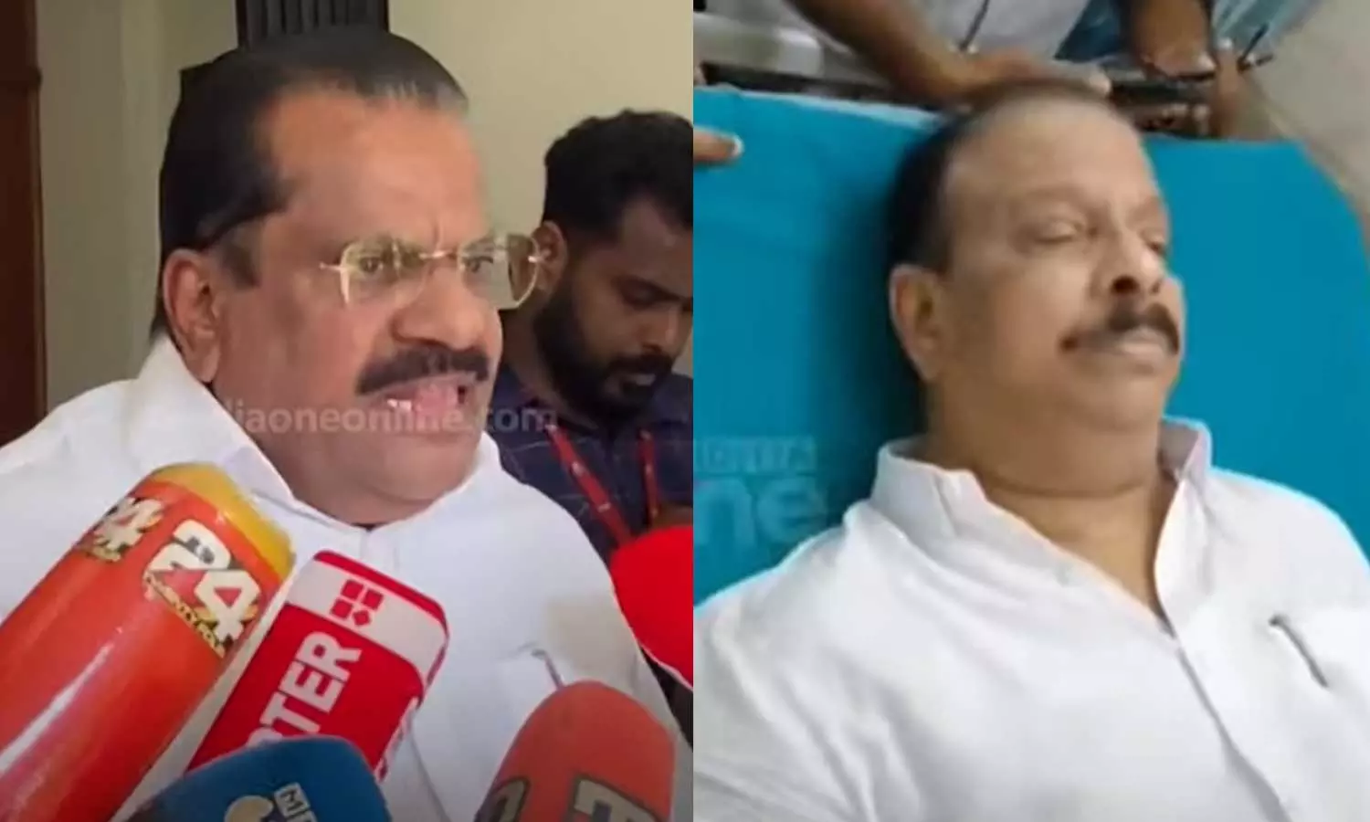 EP Jayarajan on congress dgp office march conflict