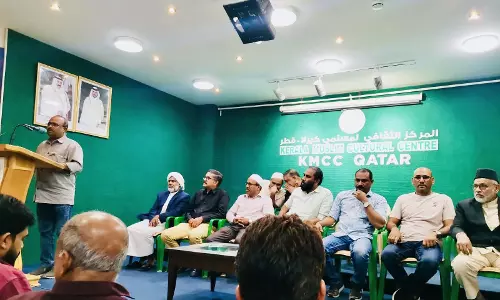 ഖത്തർ കെഎംസിസി അനുശോചന യോഗം സംഘടിപ്പിച്ചു