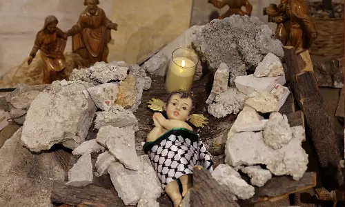 ബെത്‌ലഹേമിന് ഇക്കുറി ക്രിസ്മസില്ല; ഫലസ്തീ​നൊപ്പമെന്ന് വിശ്വാസികൾ