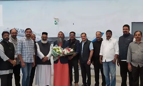 അലക്സിയോസ് മാർ യൗസേബിയോസ് മെത്രാപ്പോലീത്തായ്ക്ക് കുവൈത്തിൽ സ്വീകരണം