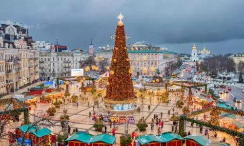 xmas date changed in Ukraine to january 7 from december 25
