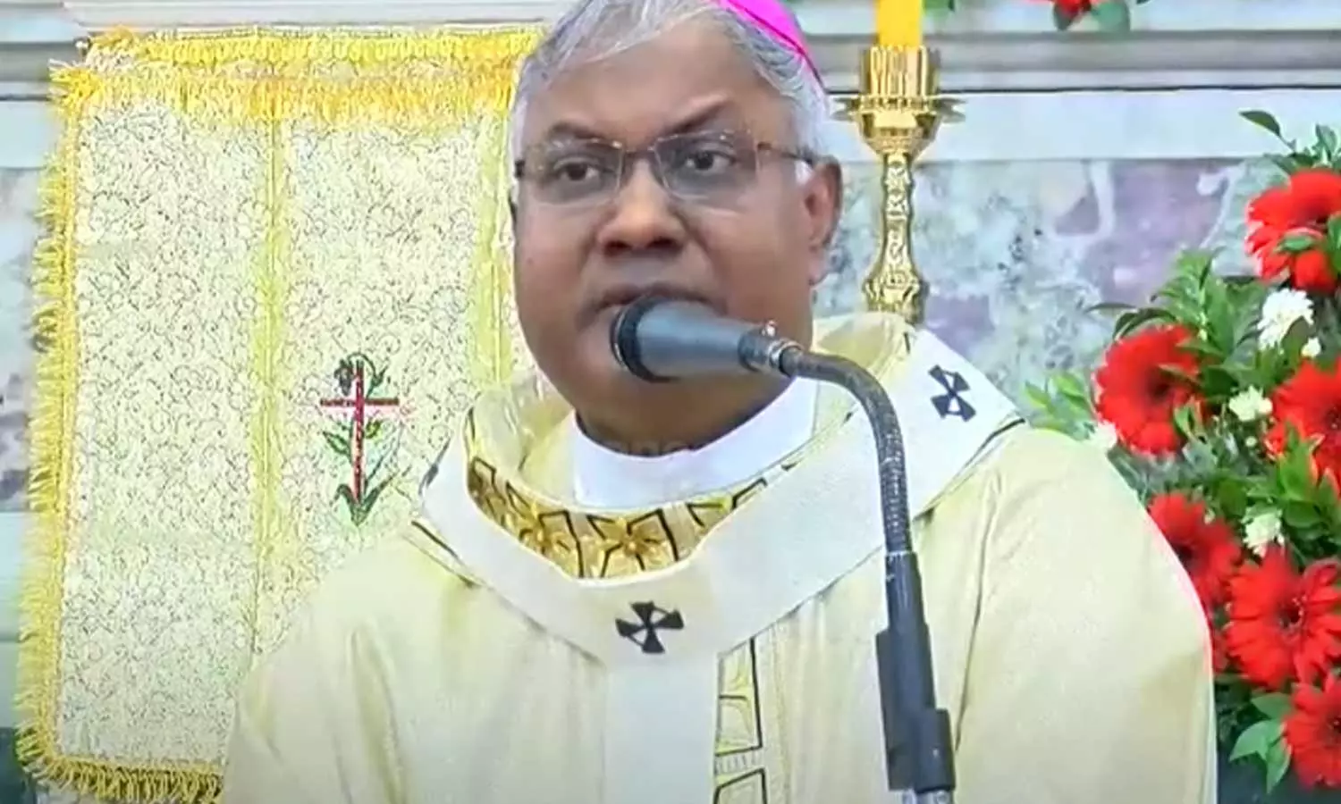 ArchBishop Thomas j netto criticizes government