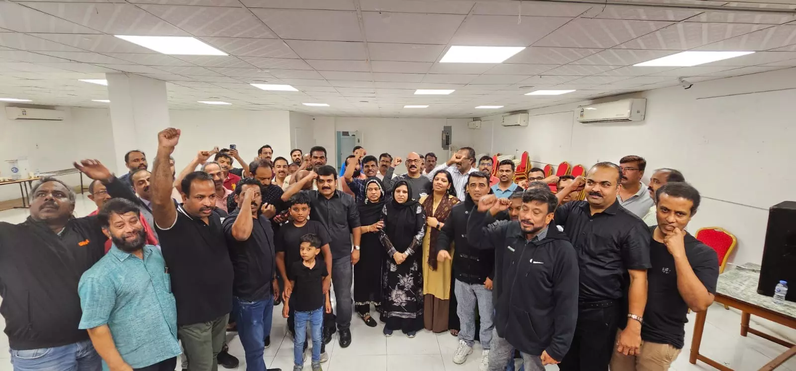 മുഖ്യമന്ത്രിക്കെതിരെ ദമ്മാം ഒഐസിസി പ്രതിഷേധിച്ചു