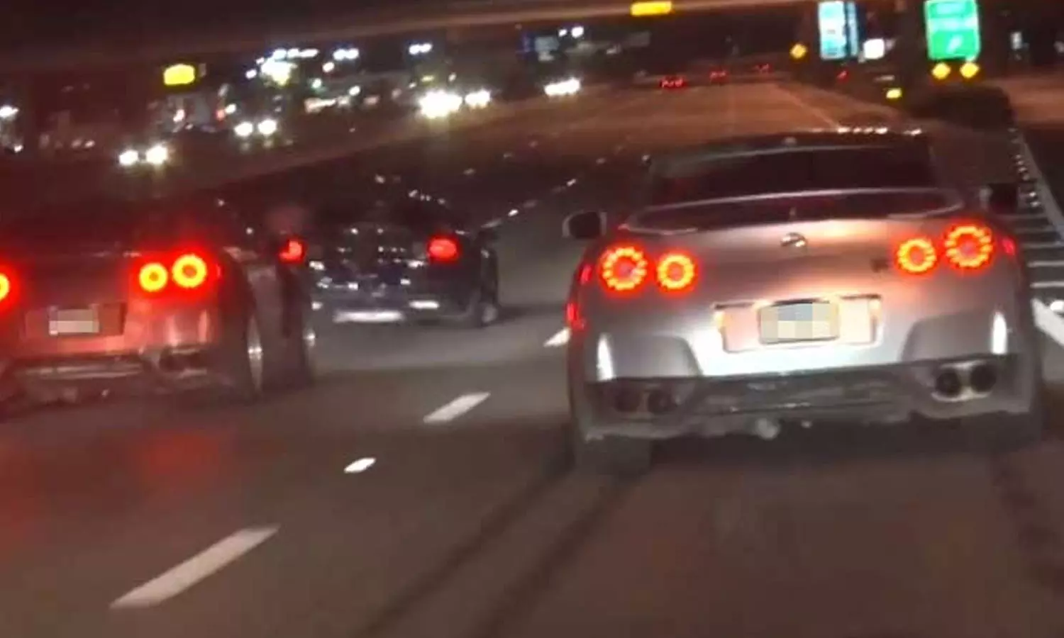 punishment for who car rising on the road in Abu Dhabi