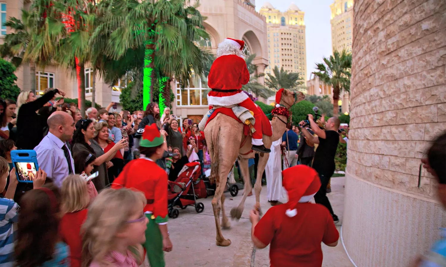 Expatriates in Gulf countries celebrating Christmas
