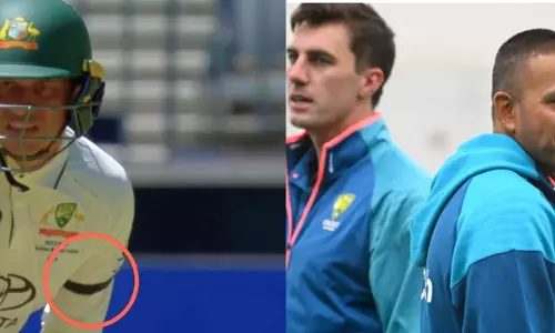 ഗസ ഐക്യദാർഢ്യത്തിൽ ഐസിസി: ഉസ്മാൻ ഖ്വാജക്ക് പിന്തുണയുമായി ഓസീസ് ക്യാപ്റ്റൻ