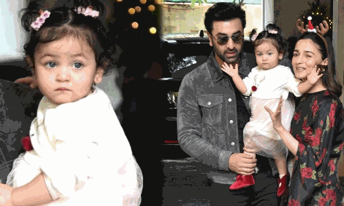 Baby angel with blue eyes; Ranbir Kapoor and Alia Bhatt introduced Raha to Lekam