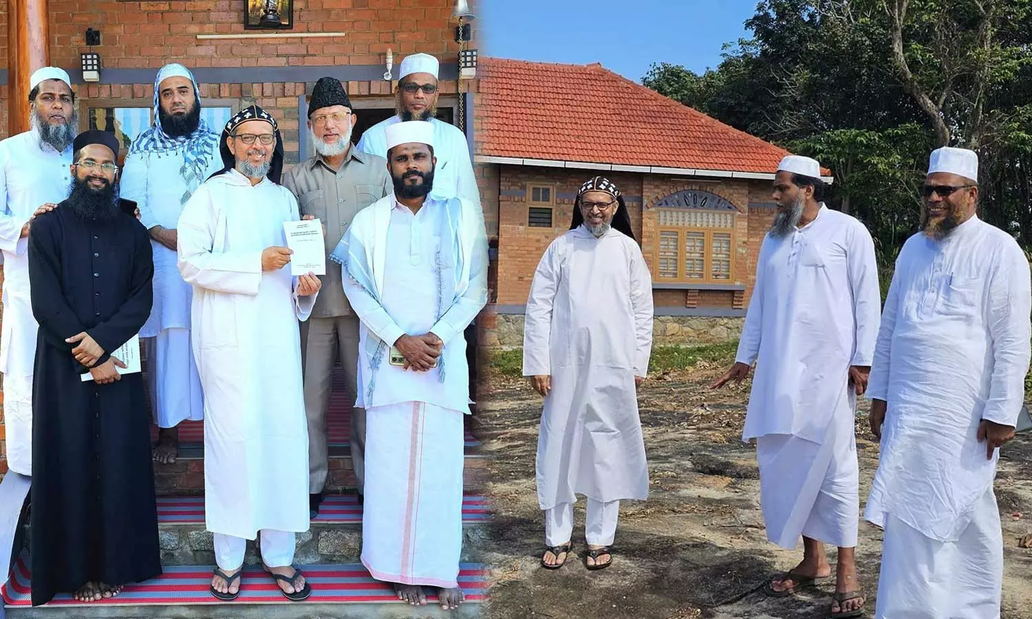 Muslim leaders visit Geevarghese Coorilos, the former Niranam Orthodox Diocese Metropolitan, on the Christmas day sharing messages of love and care, Muslim leaders visit Geevarghese Coorilos