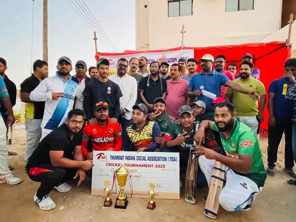 ടിസ ക്രിക്കറ്റ് ടൂർണമെന്റ്; അസ്സഫ ടീം വിജയികളായി