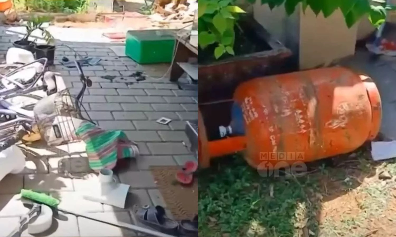 Ganja gang attacks house in Thrissur Ganja gang attacks house in Thrissur