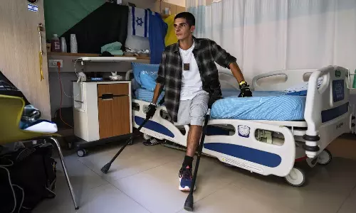 Israel wounded soldier