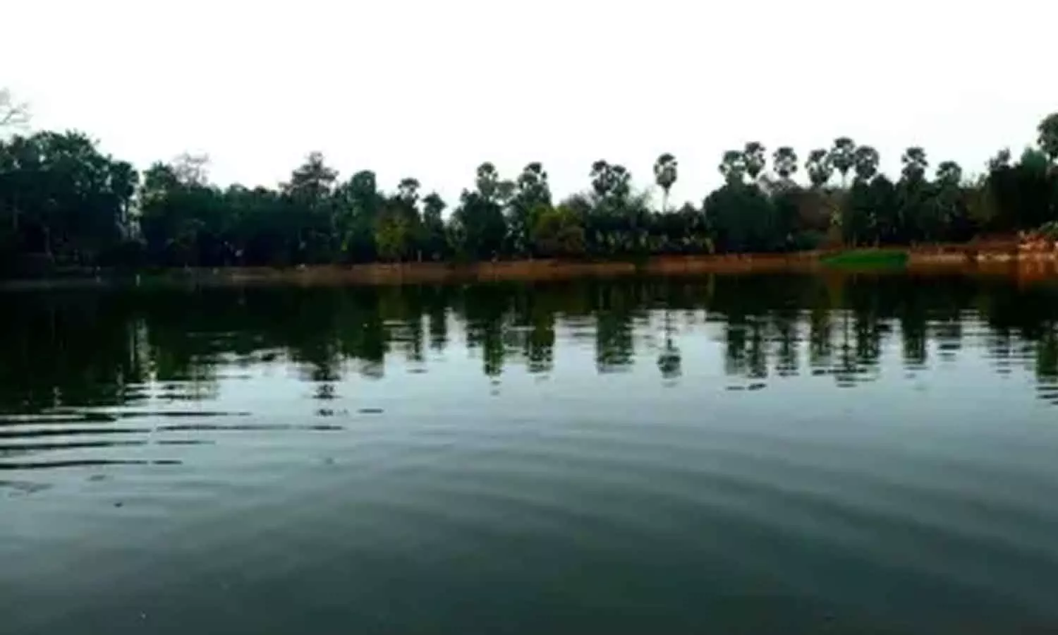 Pond in Bihar stolen