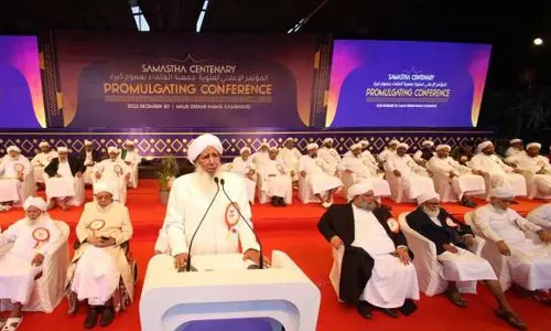 100th centenary celebrations of Samastha by Kanthapuram branch have begun