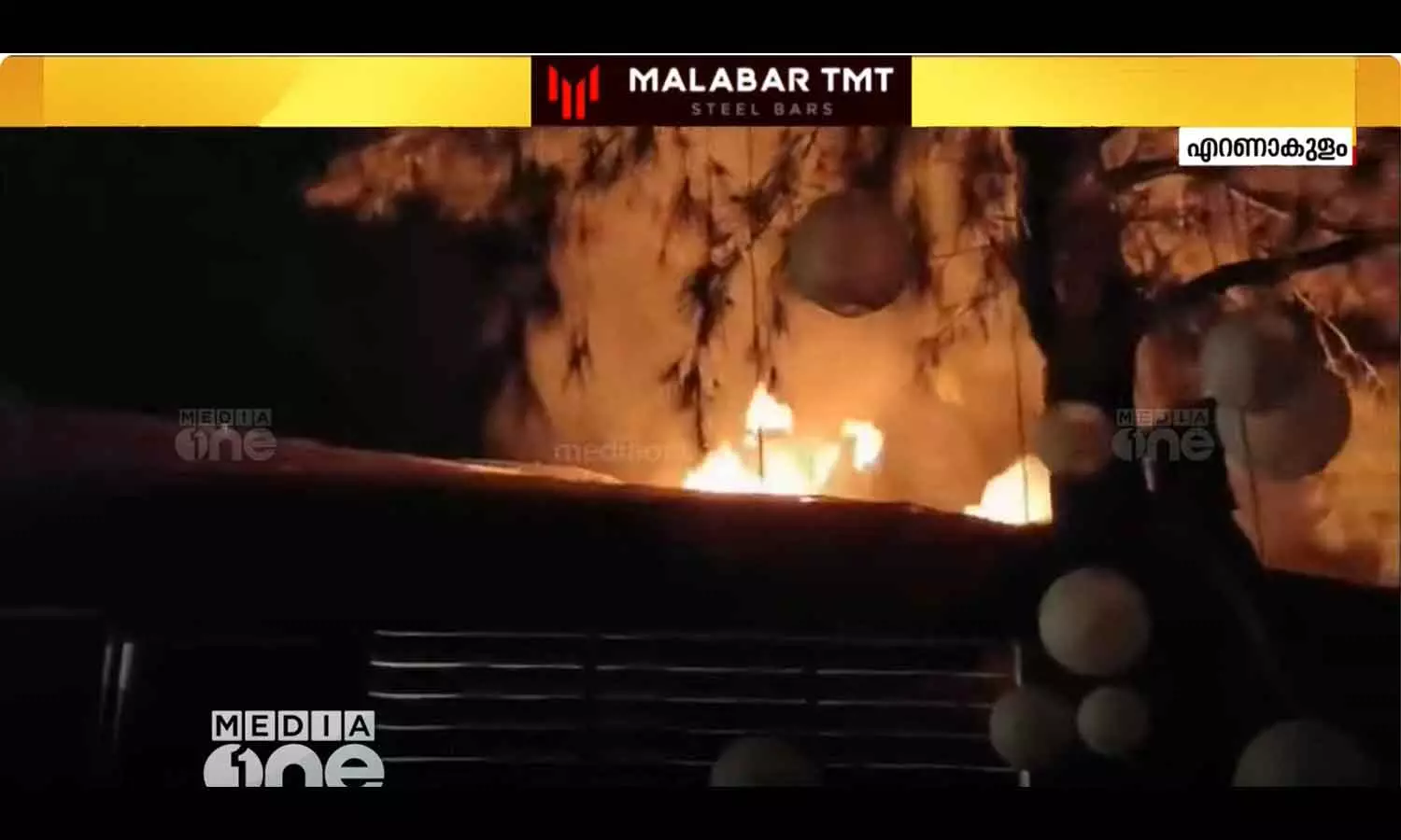 fire broke out at a resort in Cherai during the New Year celebrations