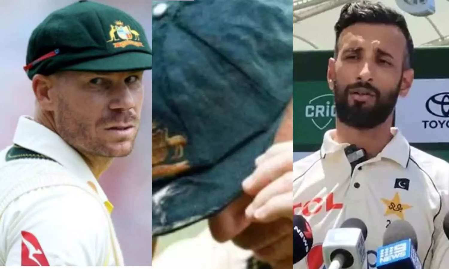 രാജ്യമൊട്ടാകെ പരിശോധിക്കണം: വാർണറുടെ തൊപ്പി കണ്ടെത്താൻ പാക് നായകൻ ഷാൻ മസൂദ്