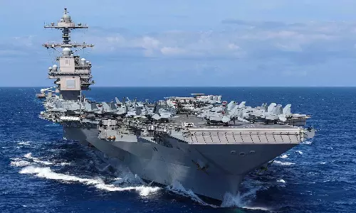US Navy ending aircraft carrier USS Gerald R. Fords Middle East deployment, Israel attack on Gaza, Mediterranean sea, US Navy ending aircraft carrier USS Gerald R. Fords Middle East deployment, Israel attack on Gaza, Mediterranean sea,