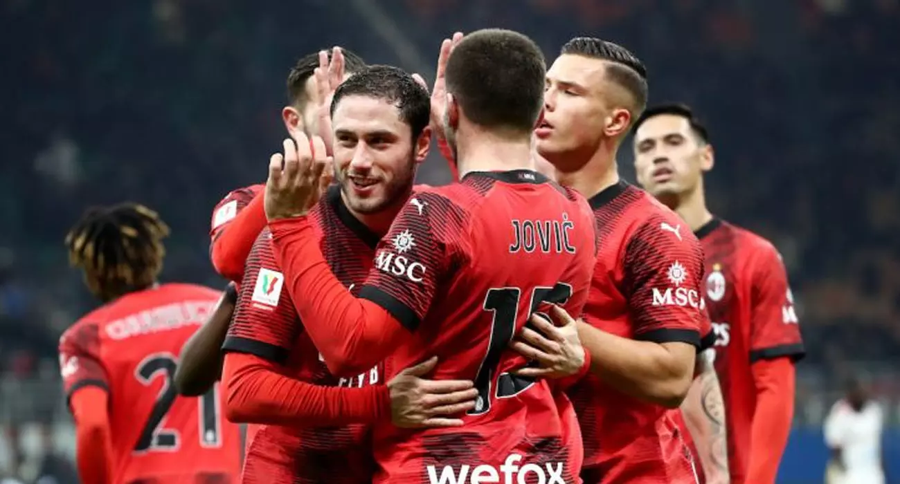 ലൂക്ക ജോവിചിന് ഇരട്ടഗോൾ; എ സി മിലാൻ ഇറ്റാലിയൻ കപ്പ് ക്വാർട്ടറിൽ ലൂക്ക ജോവിചിന് ഇരട്ടഗോൾ; എ സി മിലാൻ ഇറ്റാലിയൻ കപ്പ് ക്വാർട്ടറിൽ