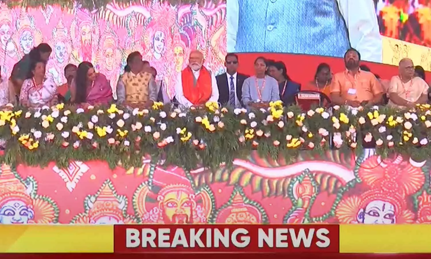 The road show is over; Pradhanmanthi reached the stage