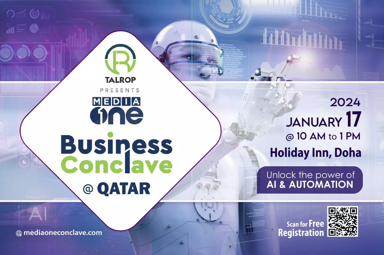 മീഡിയവൺ-ടാൽറോപ് ബിസിനസ് കോൺക്ലേവിനായി ദോഹ ഒരുങ്ങി