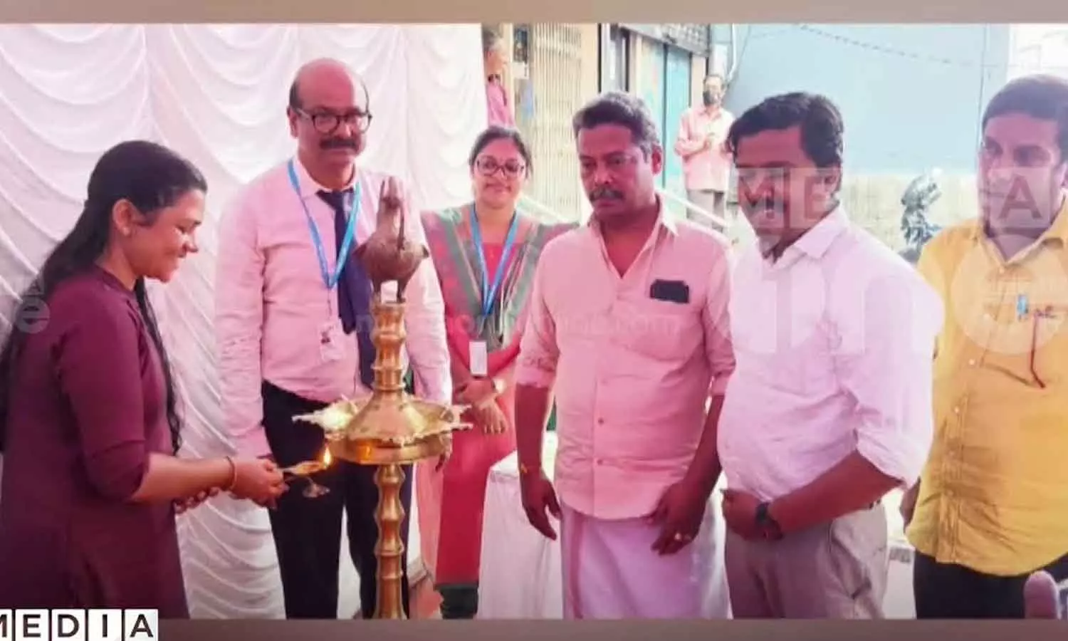 കേന്ദ്രസർക്കാറിന്‍റെ വികസിത് ഭാരത് സങ്കൽപ്പ് യാത്ര ഉദ്ഘാടനം ചെയ്ത് സി.പി.എം കൗൺസിലർ