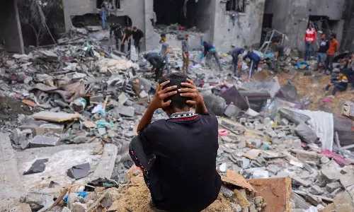 ഗസ്സയിൽ 5 വയസുകാരൻ ഉൾപ്പടെ 14  പേരെ ഇസ്രായേൽ ബോംബിട്ട് കൊന്നു