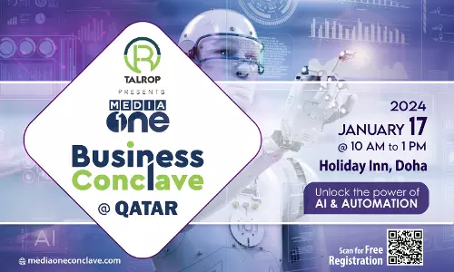 മീഡിയവൺ-ടാൽറോപ് ബിസിനസ് കോൺക്ലേവിനായി ദോഹ ഒരുങ്ങി മീഡിയവൺ-ടാൽറോപ് ബിസിനസ് കോൺക്ലേവിനായി ദോഹ ഒരുങ്ങി