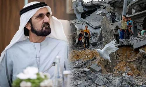 UAEs Sheikh Mohammed bin Rashid Al Maktoum promises continuous support for Palestine, Israel attack on Gaza UAEs Sheikh Mohammed bin Rashid Al Maktoum promises continuous support for Palestine, Israel attack on Gaza