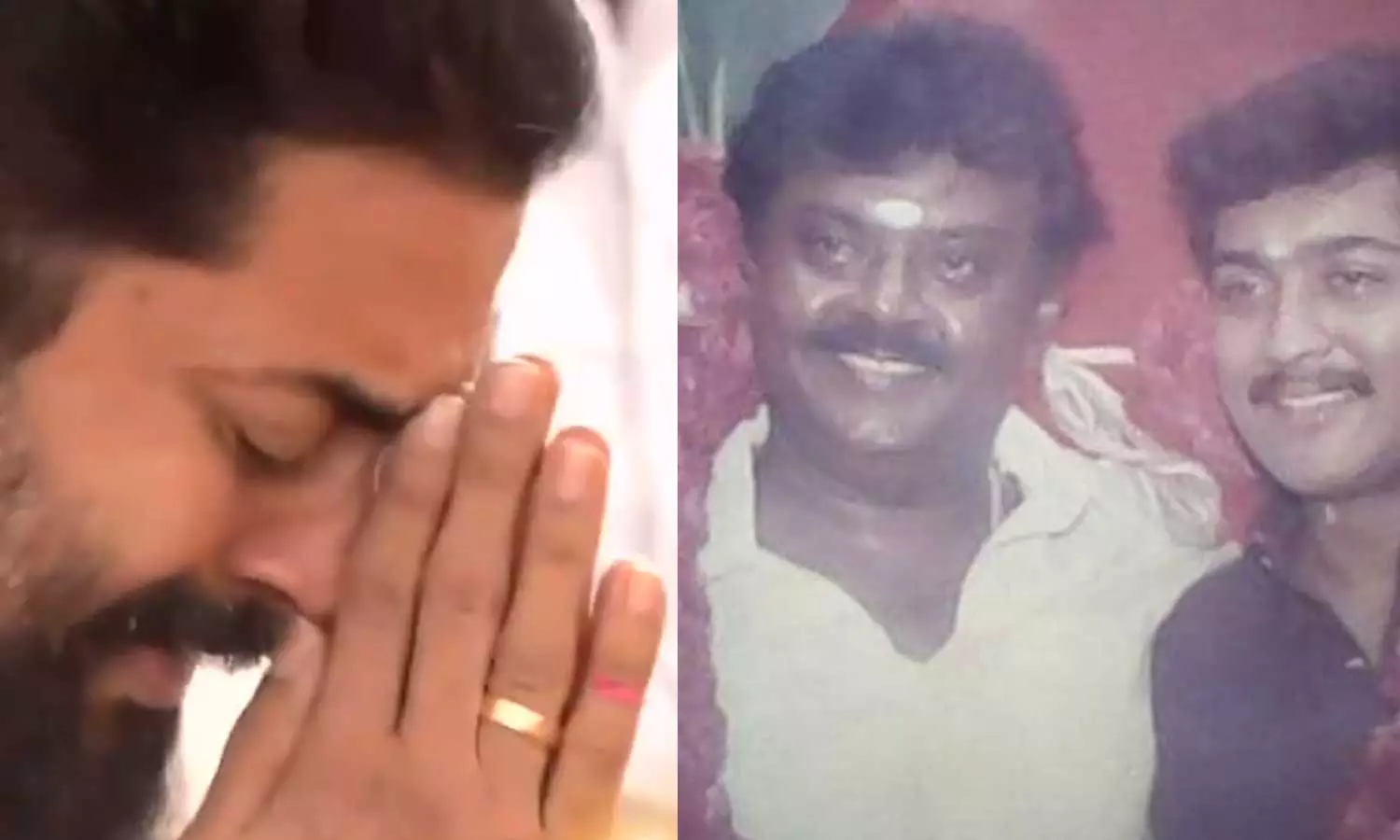 Suriya breaks down while paying his respects to Vijayakanth Suriya breaks down while paying his respects to Vijayakanth
