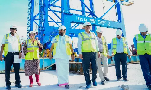 Minister VN Vasavan said that the first phase of construction of Vizhinjam International Port will be completed by May this year, After becoming the Minister of Ports Department, the minister who came to Vizhinjam assessed the construction progress