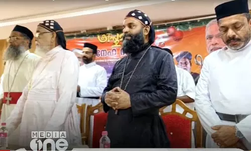 Controversy raged in Nilakkal Bhadrasanam of Malankara Orthodox Church, over seeking an explanation for speaking against Shaiju Kurien, an Orthodox priest who joined the BJP, Nilakkal Bhadrasanam controversy intensifies, Fr Mathews Vazhakunnam