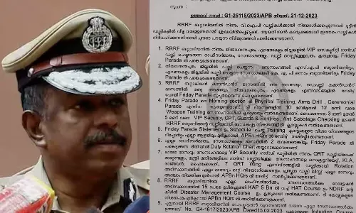 RRRF officers on VIP duty dereliction of routine duty, MR Ajithkumar RRRF officers on VIP duty dereliction of routine duty, MR Ajithkumar