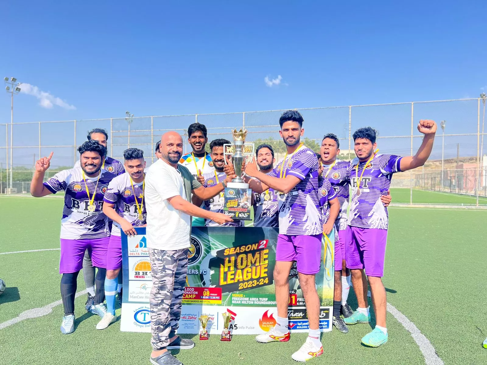 ബ്രദേഴ്സ് എഫ്.സി സലാലയിൽ ഫുട്ബോൾ ടൂർണമെന്റ് സംഘടിപ്പിച്ചു