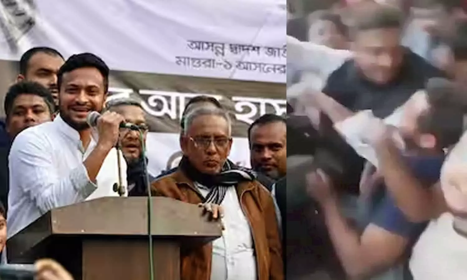 Bangladesh cricket team captain Shakib Al Hasan into another controversy as video of slapping fan goes viral after landslide win parliamnet election Bangladesh cricket team captain Shakib Al Hasan into another controversy as video of slapping fan goes viral after landslide win parliamnet election