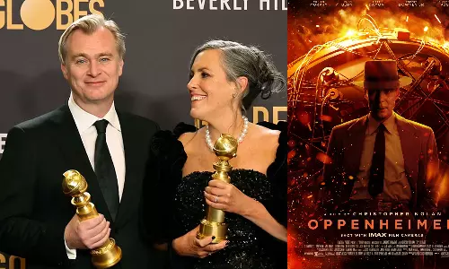 ഗോൾഡൻ ഗ്ലോബ് പുരസ്കാരം വാരിക്കൂട്ടി നോളൻ ചിത്രം ഓപ്പൺഹൈമർ ഗോൾഡൻ ഗ്ലോബ് പുരസ്കാരം വാരിക്കൂട്ടി നോളൻ ചിത്രം ഓപ്പൺഹൈമർ