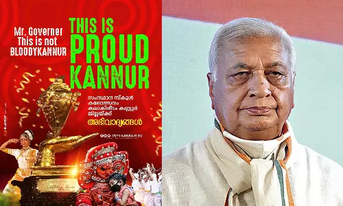 Mr Governor, This Is Not Bloody Kannur DYFI response to governor arif mohammed khan