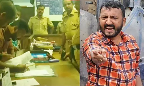 Youth Congress state president Rahul Mamkootathil was taken to Thiruvananthapuram Cantonment Police Station and arrested, Rahul Mamkootathil arrested at Cantonment police station