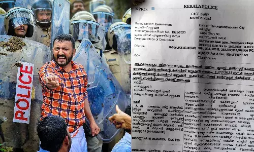 Rahul attacked Police shielding women in front; Attacked the police with a piece of wood: Remand report out in Rahul Mamkootathil arrest, Rahul Mamkootathil attacked Police shielding women- Remand report