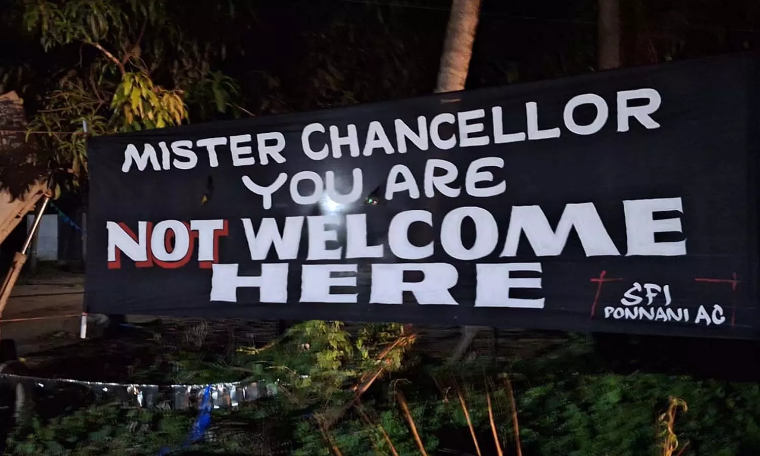 protest against governor