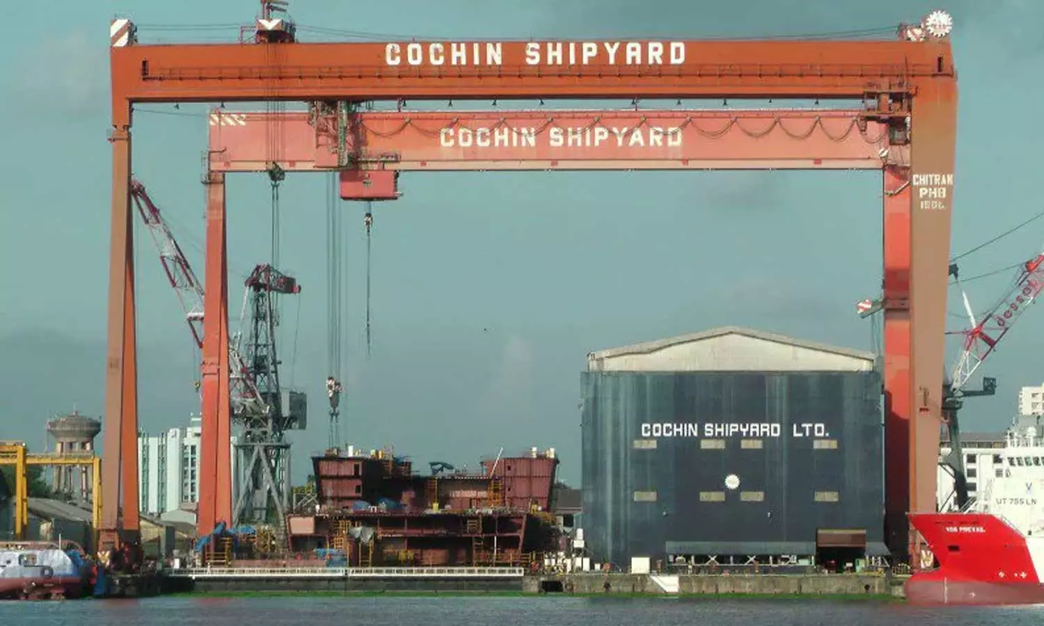 ഓഹരി വിഭജനത്തിൽ നേട്ടം ​കൊയ്ത് കൊച്ചിൻ ഷിപ്‍യാർഡ്