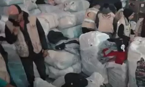 Winter aid to Gaza by U.A.E