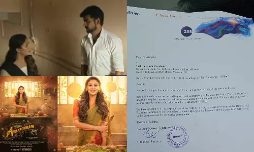 Zee Studios apologizes to VHP over Scene from Nayantharas film Annapoorani