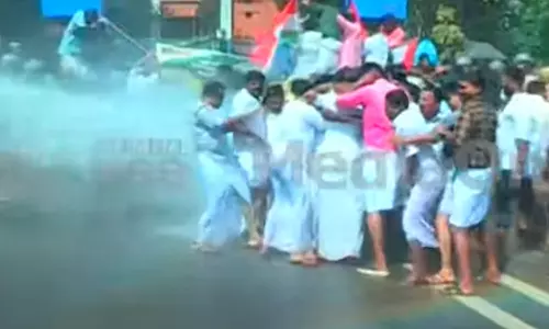 Kannur,Youth Congress march,rahul mamkootathil,rahul mamkootathil youth congress,latest malayalam news,യൂത്ത് കോണ്‍ഗ്രസ് മാര്‍ച്ച്,രാഹുല്‍ മാങ്കൂട്ടത്തില്‍
