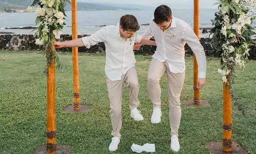 OpenAI CEO and ChatGPT founder Sam Altman marries boyfriend Oliver Mulherin, Sam Altman wedding, Sam Altman marriage,