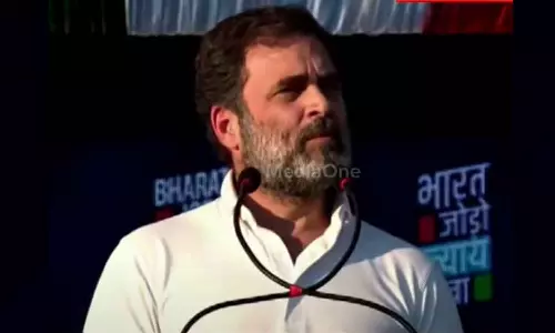 BJP And Rss Propagate hate politics says Rahul Gandhi