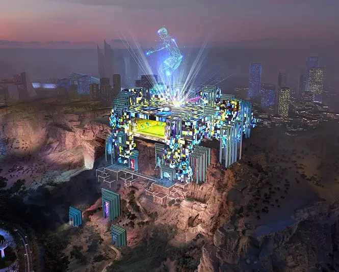 Saudi Arabia Unveils Revolutionary Stadium: Qiddiya City Gears Up for Entertainment Glory Saudi Arabia Unveils Revolutionary Stadium: Qiddiya City Gears Up for Entertainment Glory